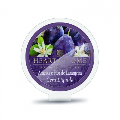Heart & Home Cera Liquida Ameixa e Flor de Laranjeira