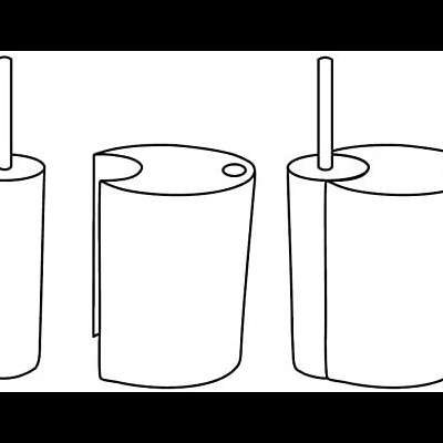 Spirella  Sun & Moon 2 em 1 Piaçaba + Balde preto