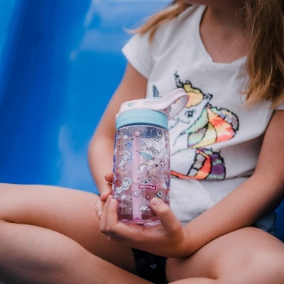 Nerthus Garrafa Infantil Reutilizável Unicórnios