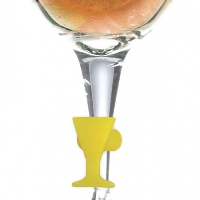 Vin Bouquet Set 8 Marcadores para Copos em Silicone