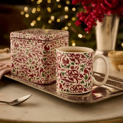 Portmeirion Caneca c/lata Christmas Tree Yuletide