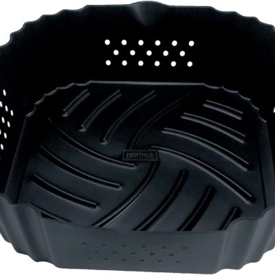 Nerthus Cesto p/Air Fryer silicone c/furos