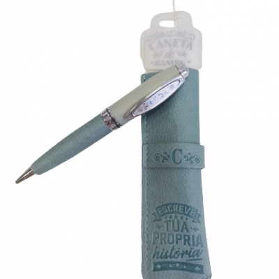 H&H - Caneta de Bambú com Bolsa C