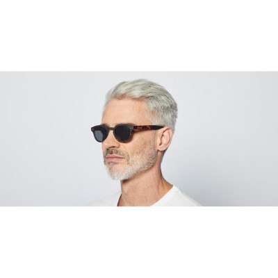 Óculos de Sol #C Tortoise lentes verdes  IZIPIZI