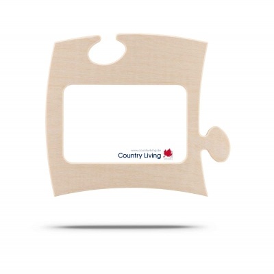 Country Living Moldura Puzzle+ 10x15cm de canto natural