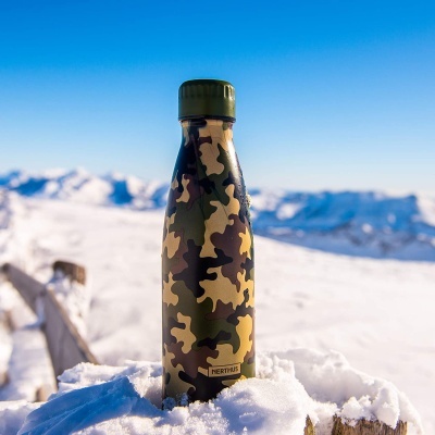 Nerthus Garrafa térmica 500ml Camuflado