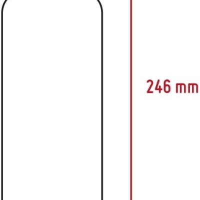 Nerthus Garrafa térmica 750ml Sport Series preta