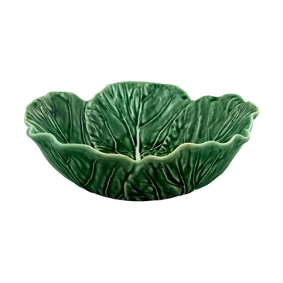 Bordalo Pinheiro Couve - Taça 22,5 Natural