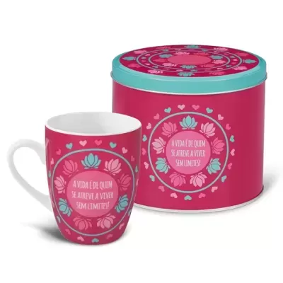 Nici Caneca & Lata "A Vida é de Quem Se Atreve a Viver Sem Limites"