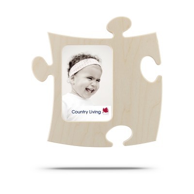 Country Living Moldura Puzzle+ 9x13cm natural