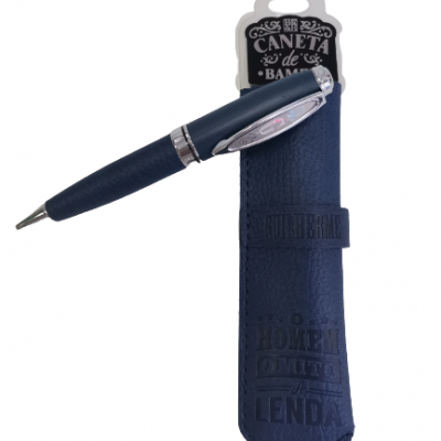 H&H - Caneta de Bambú com Bolsa Guilherme