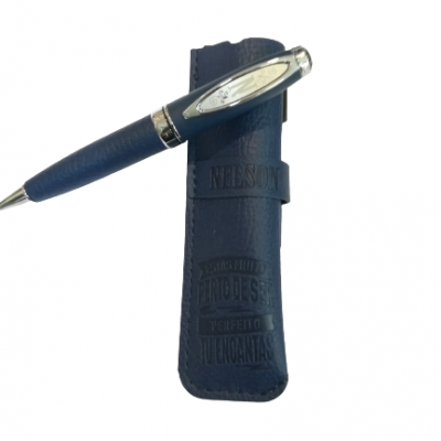 H&H - Caneta de Bambú com Bolsa Nelson