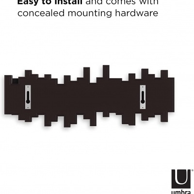 UMBRA Sticks Cabide de parede 5 Ganchos