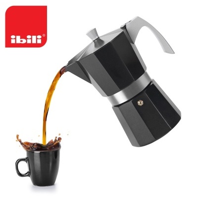 Ibili Cafeteira Express Evva Black 6Chávenas