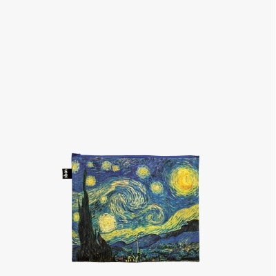 LOQI Set 3 sacos Vincent van Gogh The Starry Night, A Wheatfield With Cypresses, Irises