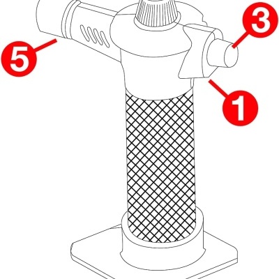 Ibili Maçarico Gourmet Luxe
