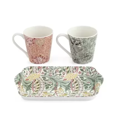 Portmeirion Set 2canecas+tabuleiro Morris & Co.