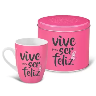 Nici Caneca & Lata "Vive Para Ser Feliz"