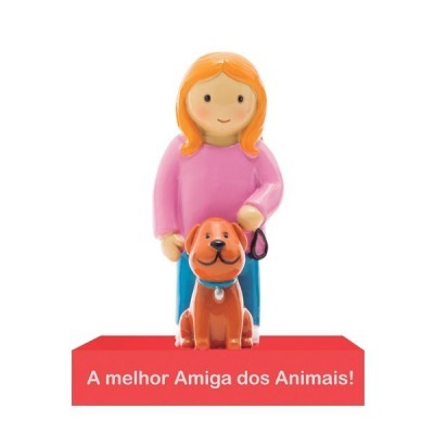 Figura "A Melhor Amiga dos Animais"