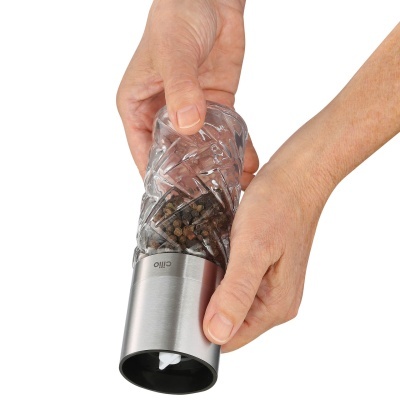 Cilio - Moinho de sal ou pimenta CRISTALLO prata