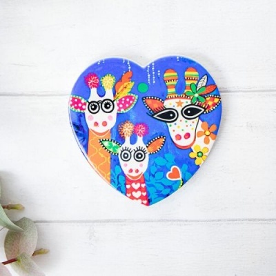 Maxwell & Williams Base p/caneca 10cm Love Hearts Família Mr Gee