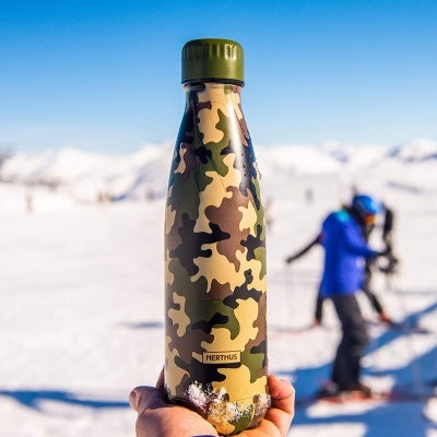 Nerthus Garrafa térmica 500ml Camuflado
