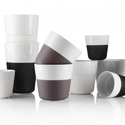 Eva Solo Set 2 copos café expresso Carbon Black 501001