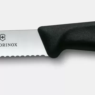 Victorinox Faca c/serrilha 11 cm preta