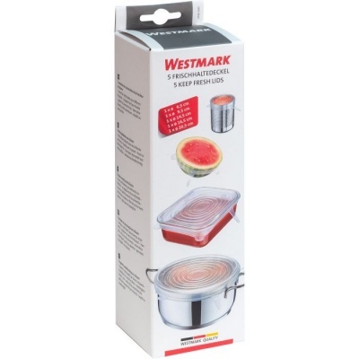 Westmark Set 5 tampas silicone Keep Fresh