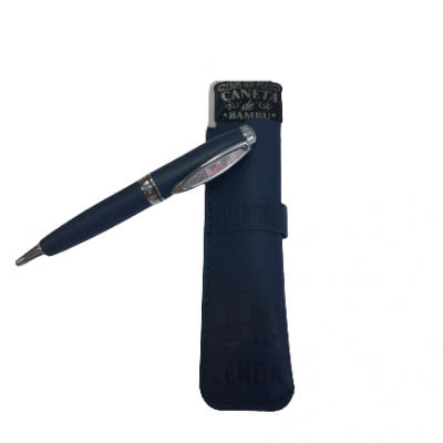 H&H - Caneta de Bambú com Bolsa Manuel