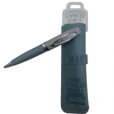 H&H - Caneta de Bambú com Bolsa Mãe