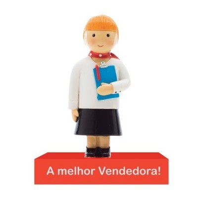 Figura "A Melhor Vendedora"
