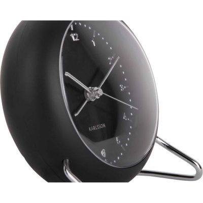 Karlsson Despertador Val preto