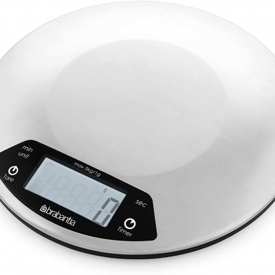 Brabantia Balança de Cozinha inox red.