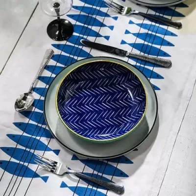 Mikasa Taça Indigo Chevron 21cm