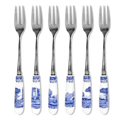 Portmeirion Set 6garfos sobremesa Blue Italian
