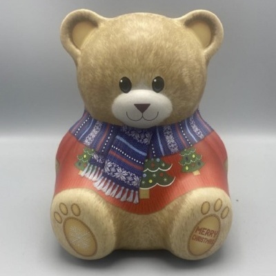 Silver Crane LataTeddy Bear Xmas