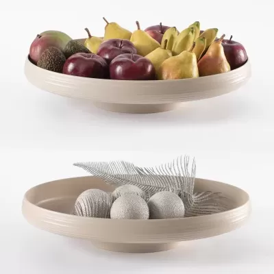 Guzzini Centro de Mesa/Fruteira Argila - Tierra