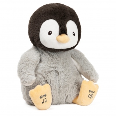 Gund Peluche musical  Pinguim Kissy