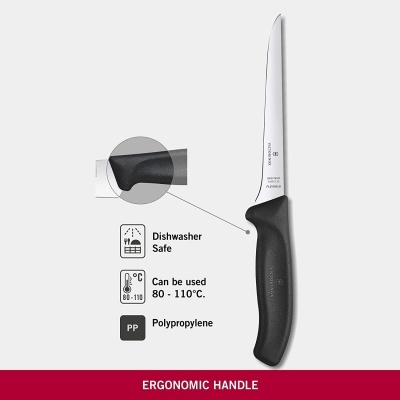 Victorinox Faca desossar 15cm Swiss Classic preta