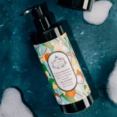 Essências de Portugal Gel de Banho 300ml Coco e Baunilha