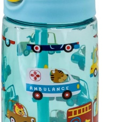 Nerthus Garrafa Infantil Reutilizável Carros