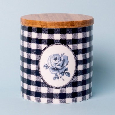 Katie Alice Frasco Gingham Vintage Índigo