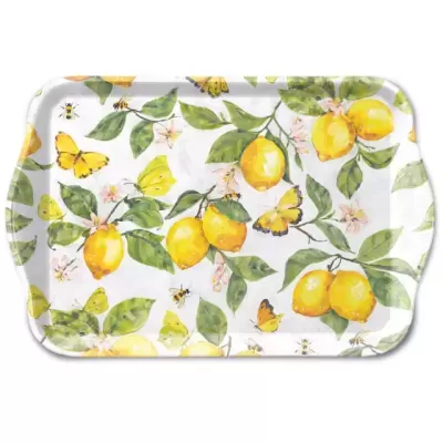 Ambiente Tabuleiro de melamina 13x21 cm Limões frescos