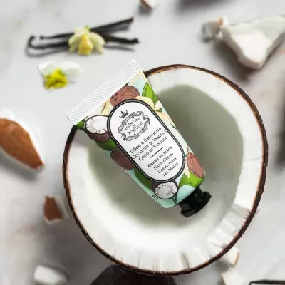 Essências de Portugal Creme de mãos 50ml Coco e Baunilha