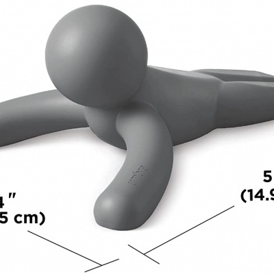 UMBRA Buddy Batente de porta cinza