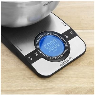 Brabantia Balança de Cozinha Digital  inox  ret.