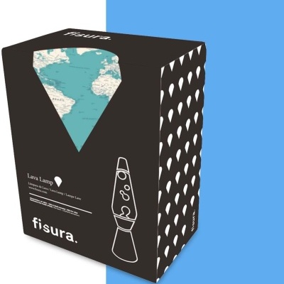 Fisura Candeeiro de Lava Bullet – Mapa Mundo