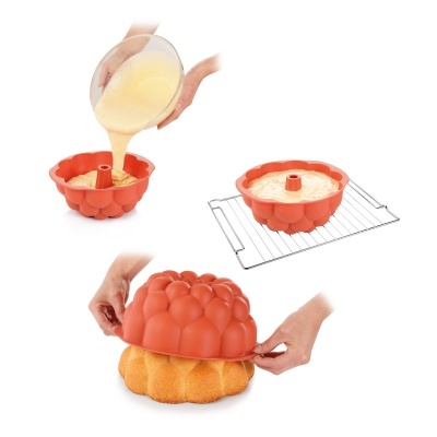 Tescoma Forma alta DELÍCIA SiliconPRIME ø 24 cm, framboesa