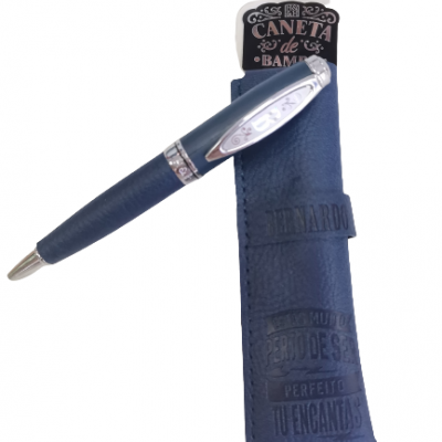 H&H - Caneta de Bambú com Bolsa Bernardo